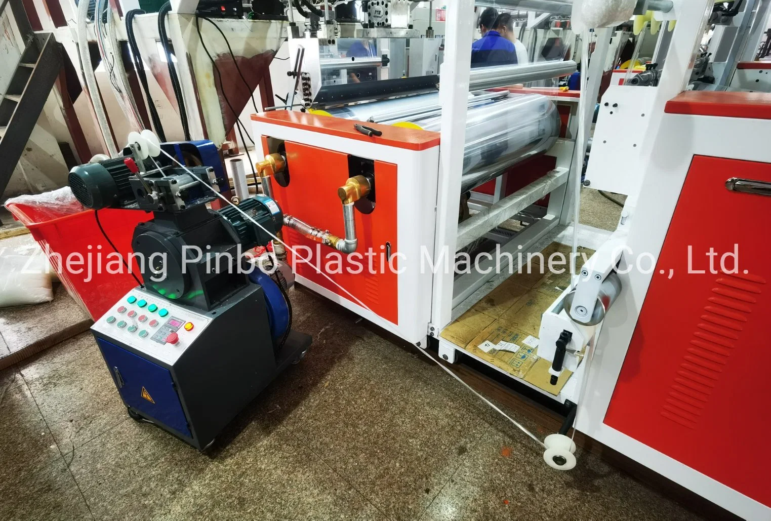 3/5 Layer High Speed Cast Cling PE Stretch Film Extruder Machine Plant for LDPE/CPE/TPE