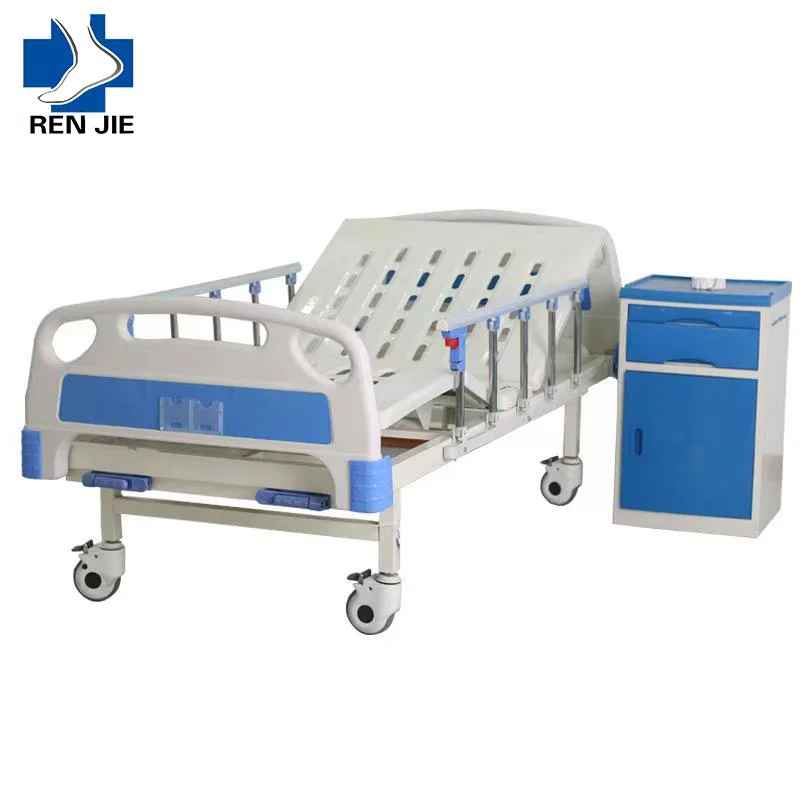 Hospital Folding Furniture Price Single Function Adjustable Medical Manual Hospital Bed