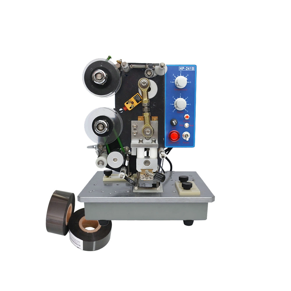 Semi-Automatic Expiry Date Stamping Machine Hot Stamping Date Coding Machine