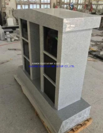 6 Niches Granite Columbarium for Cemetery