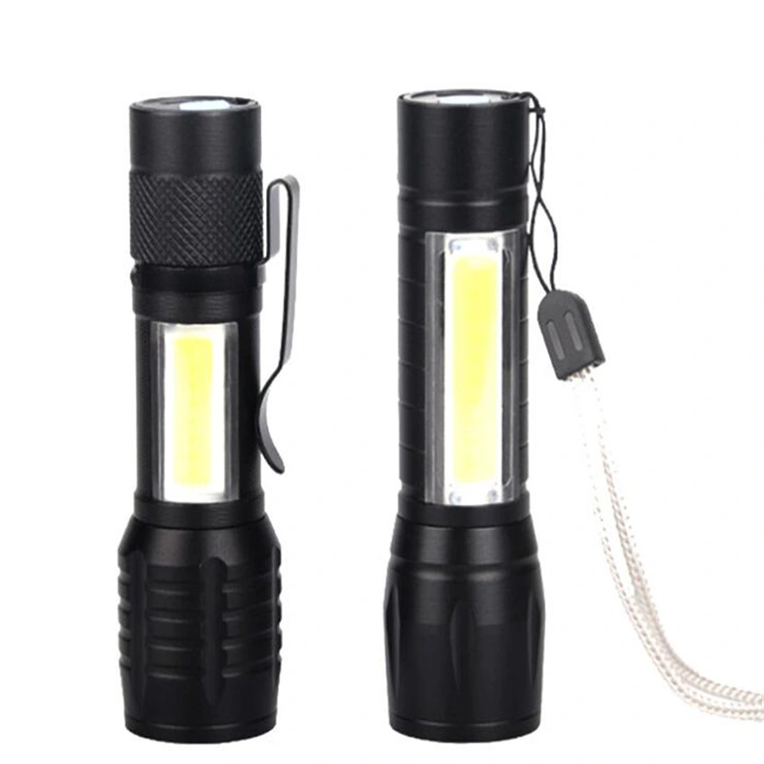 Mini Linterna LED XPE Recargable por USB de Bolsillo