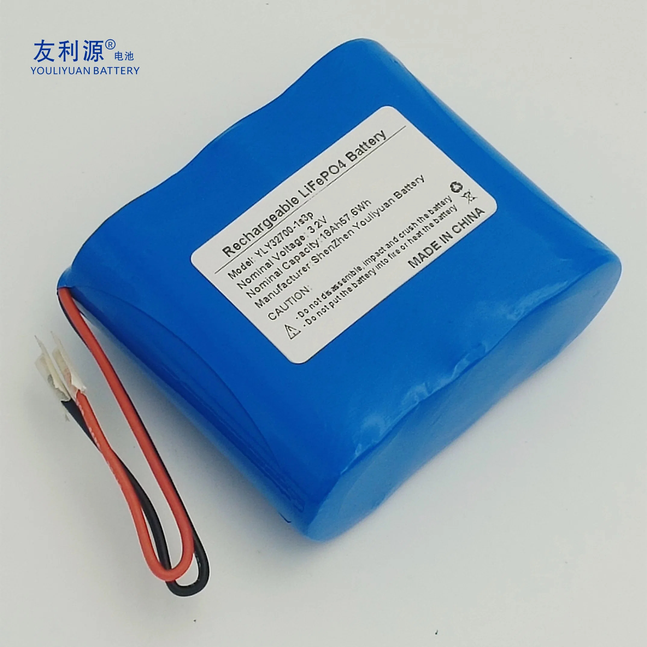 32700 1s3p Rechargeable LiFePO4 12V 3.3ah 3300mAh 3000mAh 3ah Lithium Battery Packs Power Battery for LED Light/Bluetooth Speaker