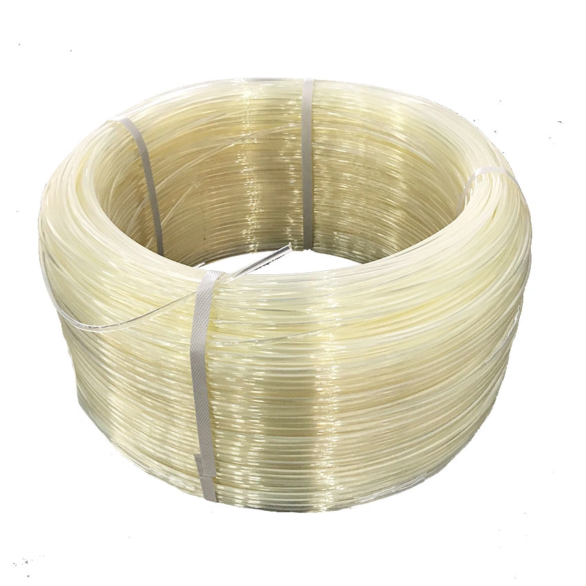 Polyester Wire 2.5mm Black Pet/Polyester Plasteel Wire for Greenhouse High Strength Poly Wire for Vinyard Supporting