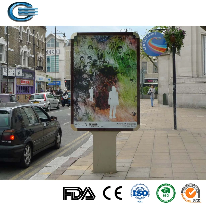 Huasheng Outdoor Waterproof LED Advertising Lightbox Wall