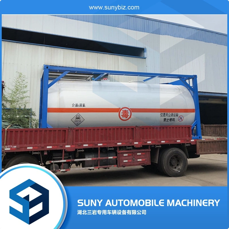 20FT LPG Storage Tank Mobile Filling Fuel Station Container