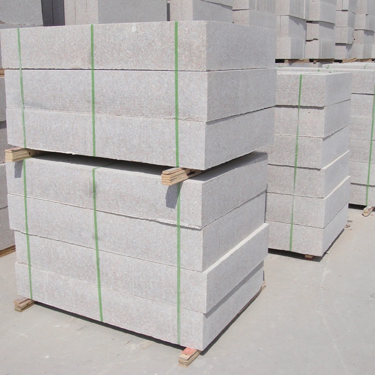 China Road Pavers Middle Grey Granite Curbstone/Kerbstone