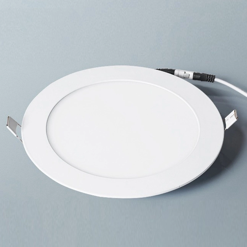 Aluminum Frame Ultraslim Indoor Square Round LED Panel Light