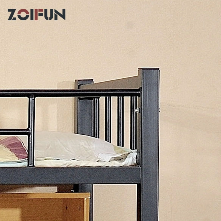 School Furniture Wooden Multi-Functional Three Bunk Beds for Hostels Dormitory with Desk Students