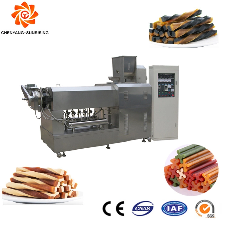 Convenient Chewing Pet Food Processing Machine Easy Operation Pet Food Sample Machine Line