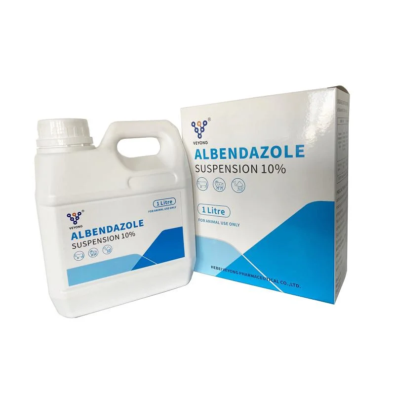 Veterinary Drug 10% Albendazole Suspension Solution for Cattle Pig Dog Medicine OEM&ODM