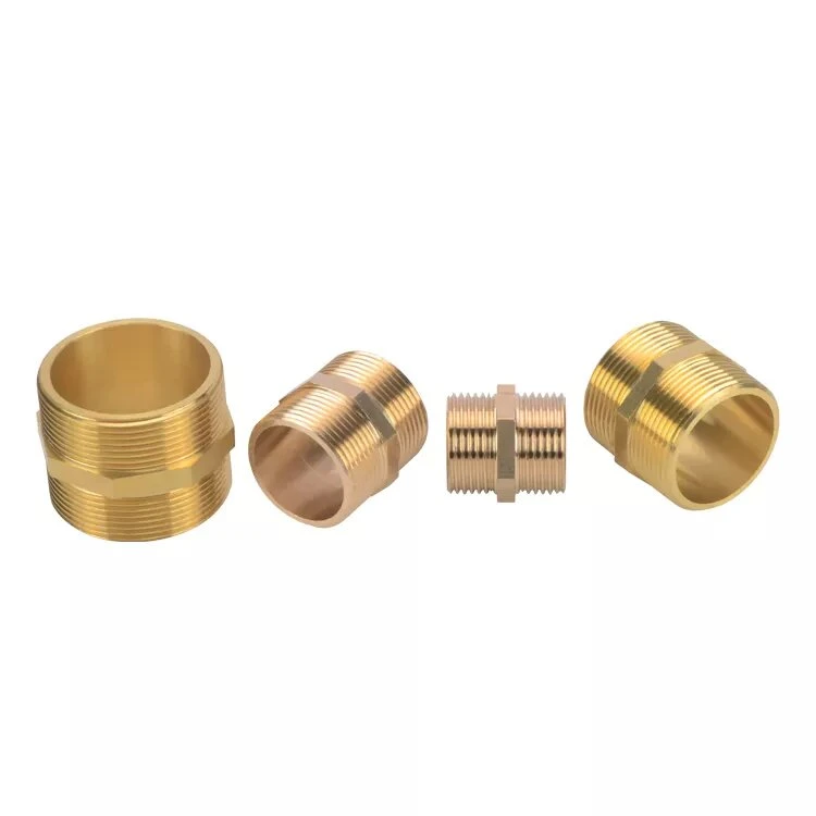 Male Thread Metal Pneumatic Push Quick Connecting Tube Fitting