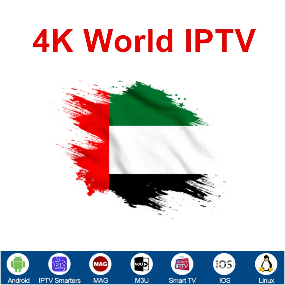 Arabic IPTV Subscription UAE Premium Server 4K Europe USA Channel Reseller Panel Credit