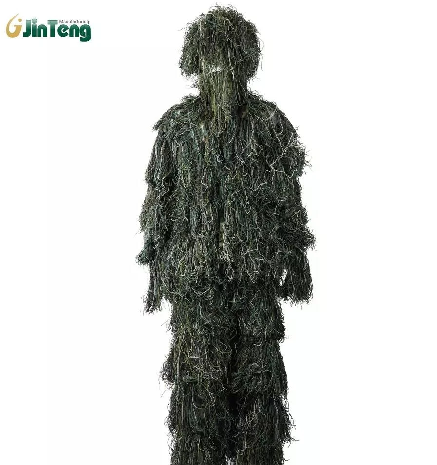 Jungle Leaf Camouflage Suit Maple Leaf Silk Enhanced Geely Suit