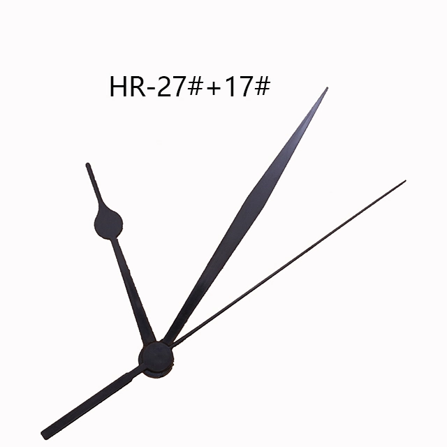 Good Quality Hr27 93 mm Black Plastic Clock Pointers 17 Second Hands