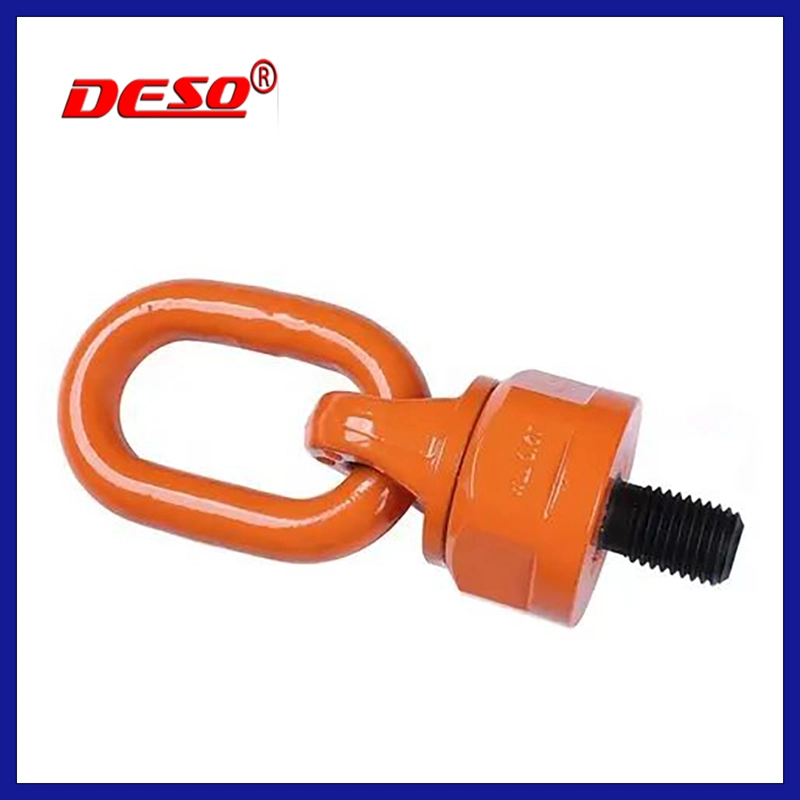 Rigging Hardware Rotating Lifting Screw Point / G80 Swivel Eye Bolt Hoist Ring