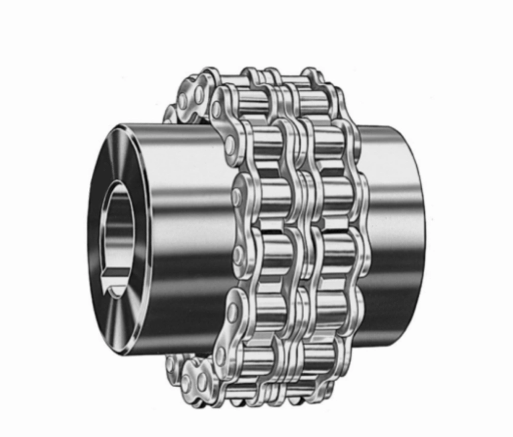 Cadena de rodillos industriales de alto rendimiento flexible acoplamientos de los aparatos de transmisión