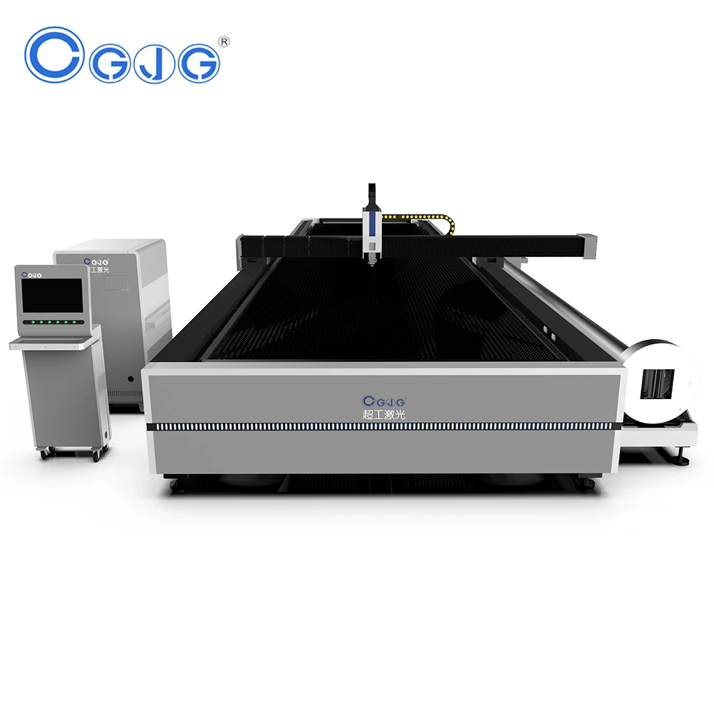 CNC Metal Plate Fiber Laser Cutting Machine Combined with Pipe Cutting Function