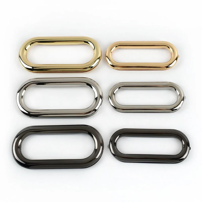 at-Bf932 75/88mm Handbag Accessories Fashion Bag Hardware Oval Shape Decorative Handles O Ring Purse Handle