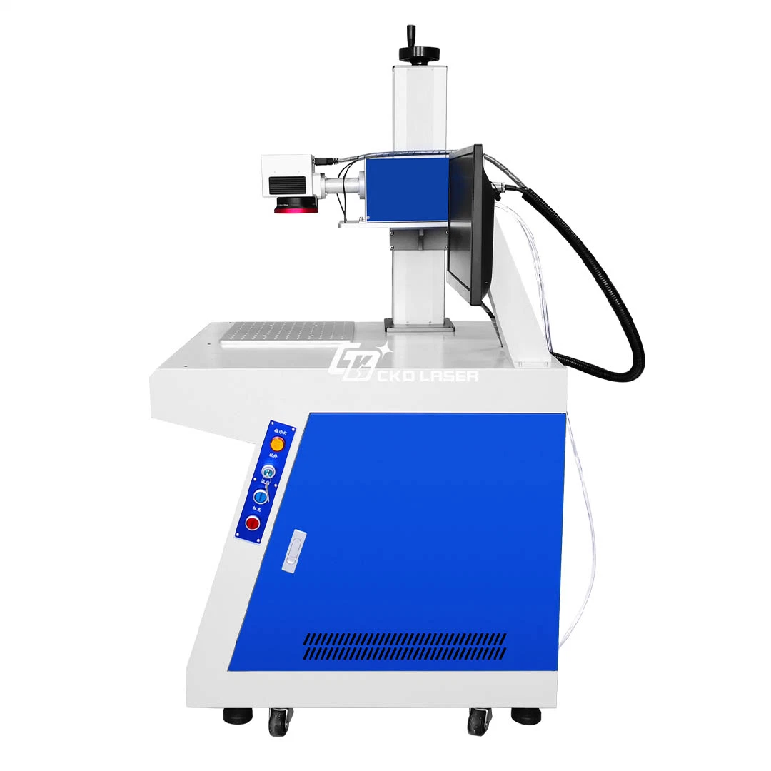 UV Laser Gravur Maschine für Kunststoff-Ladegerät Glas Holz Leder