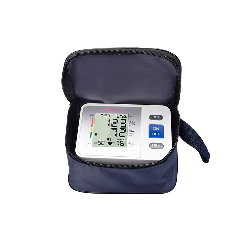 Medical Digital Bp Machine Smart Bp Monitor Sphymomanometer Heart Rate Upper Arm Blood Pressure Monitor