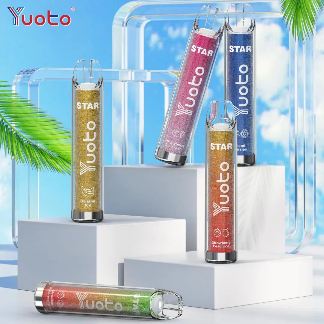Yuoto Vaporizer UK Crystal Bar Vape USA Hot Sale Yuoto Star 3000 Puff E Cigeratte Disposable Elf Vape Bar