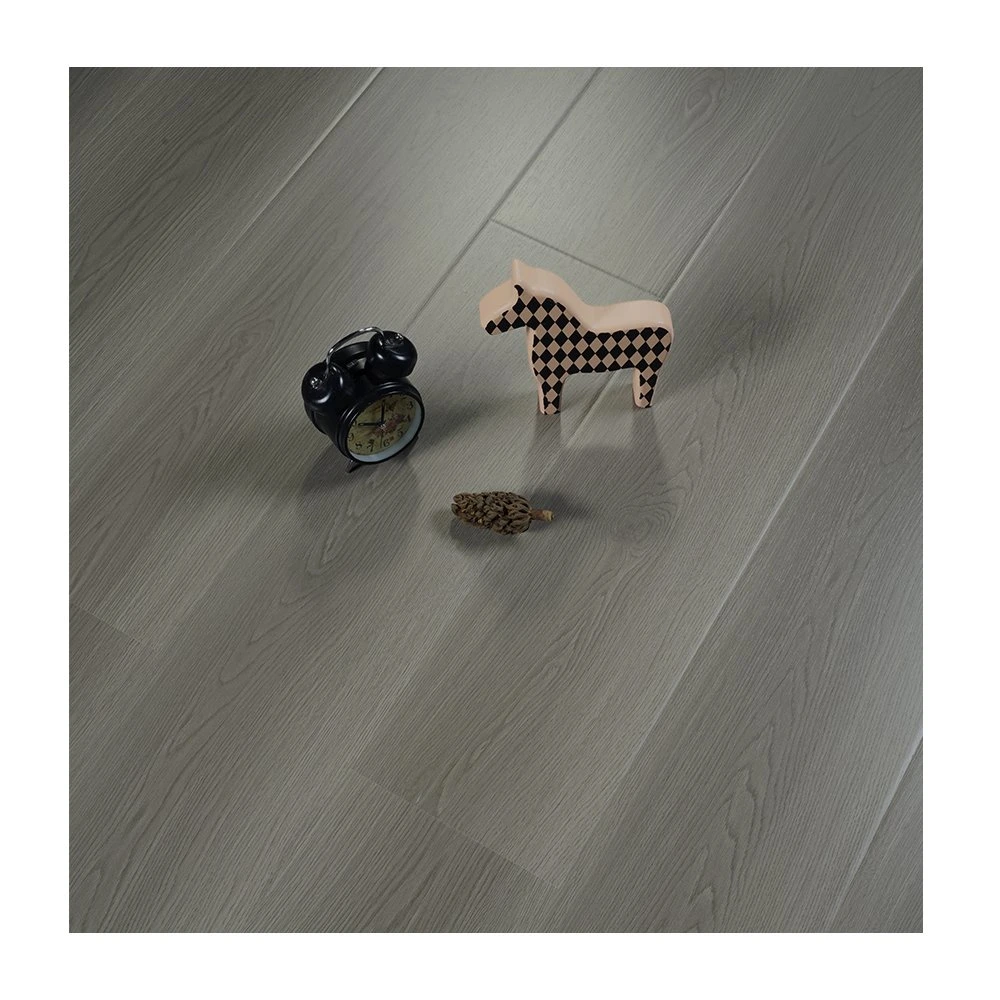 Venta Directa de Fábrica de alta calidad Haga clic en el piso de tablones laminados en madera 10 mm de la superficie de cristal 12mm HDF AC4 de Parquet suelos de parqué