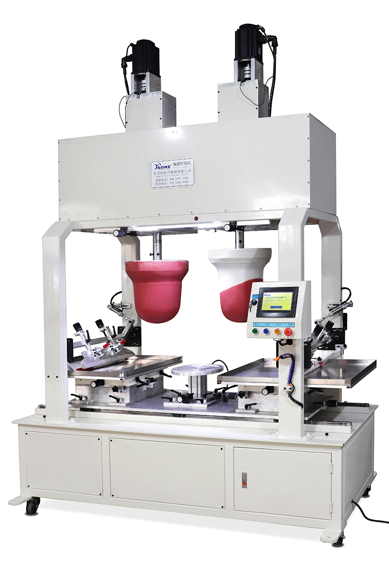 2 Color Ceramic Bowl Plates Printing Machine for Ceramic Tableware