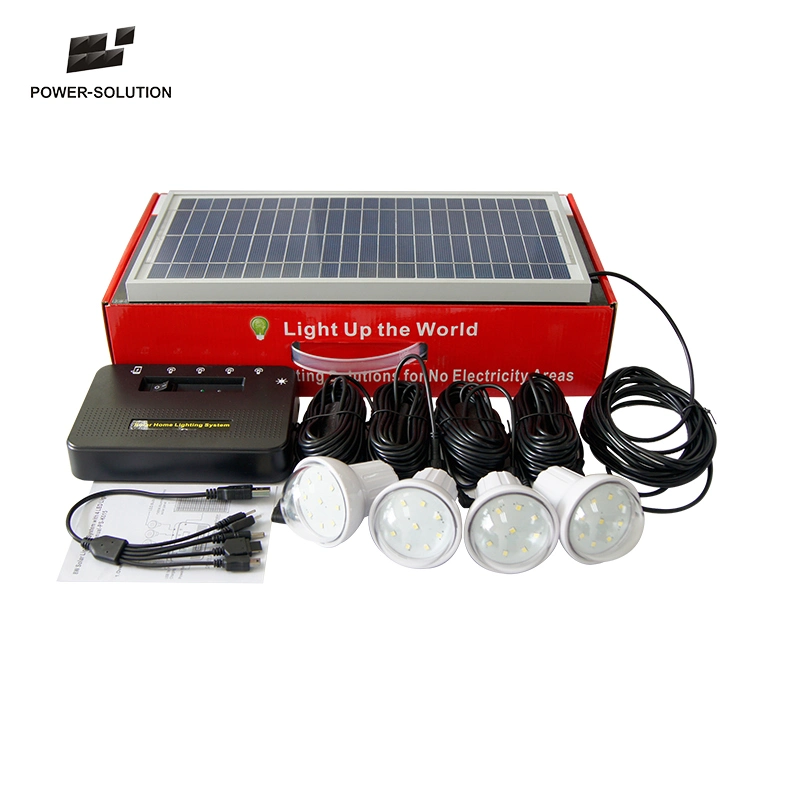 Solar Panel Kit for Home off Grid System with USB Charger AC Available