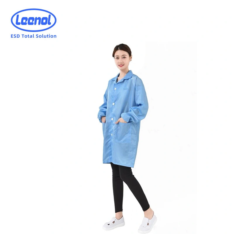 Leenol Protective Garment Washable ESD Clothing Dust Free Workwear