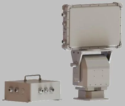 Air Surveillance Radar with PTZ Camera Integrated Technology