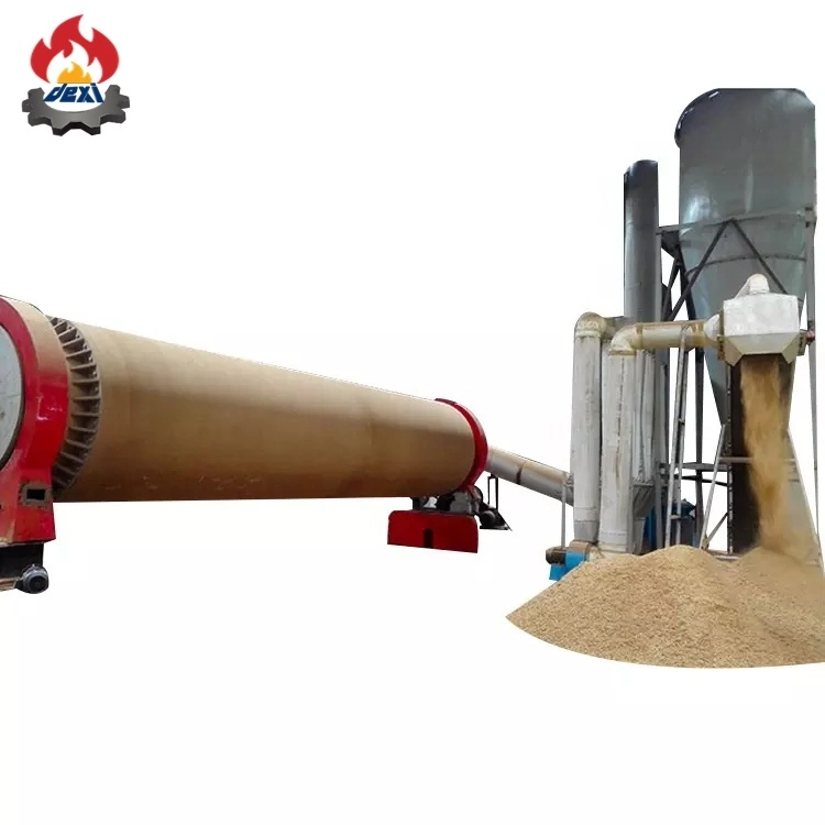 5000 Kg/H Air Flow Pipe Grass Peanut Shell Wood Chips Shaving Sawdust Dryer for Sawdust