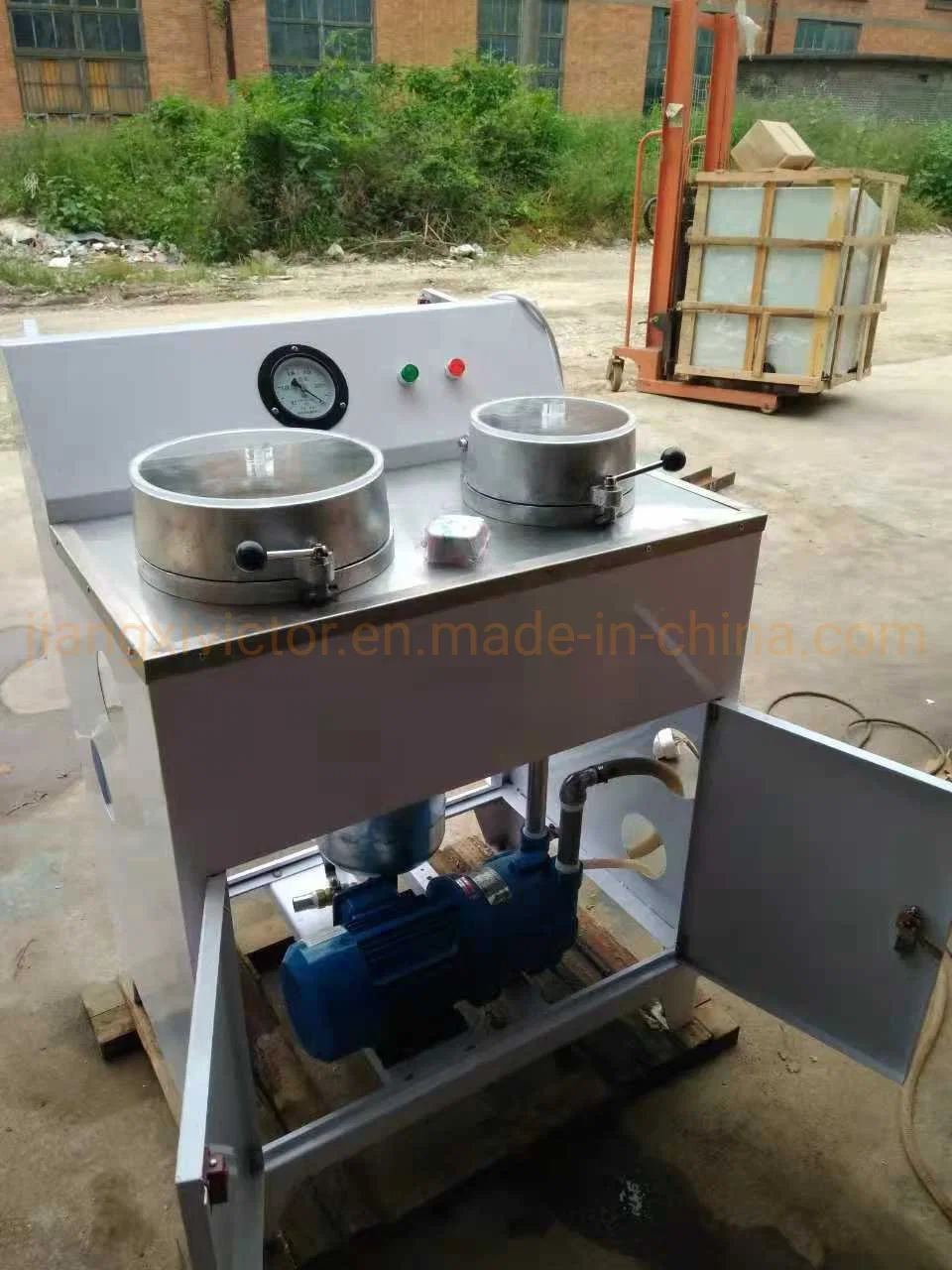 Factory Direct Lab Disc Vacuum Filter for Mineral Dewatering with Pump