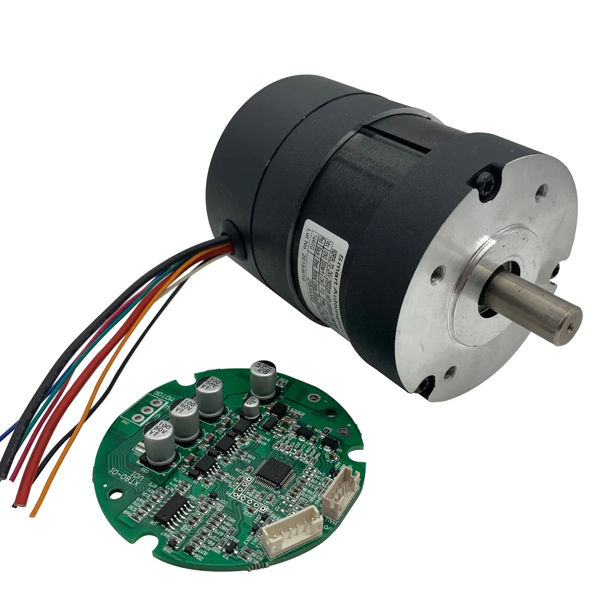 Custom 12V 18V 24V Brushless DC Fan Motor Used for Ventilation and Cooling Factory Office Residential Green House, 30W 50W 100W 200W 300W 500W