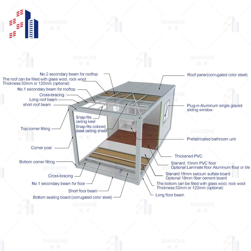 Storage Units Prefabricated Warehouse Steel Structure Building