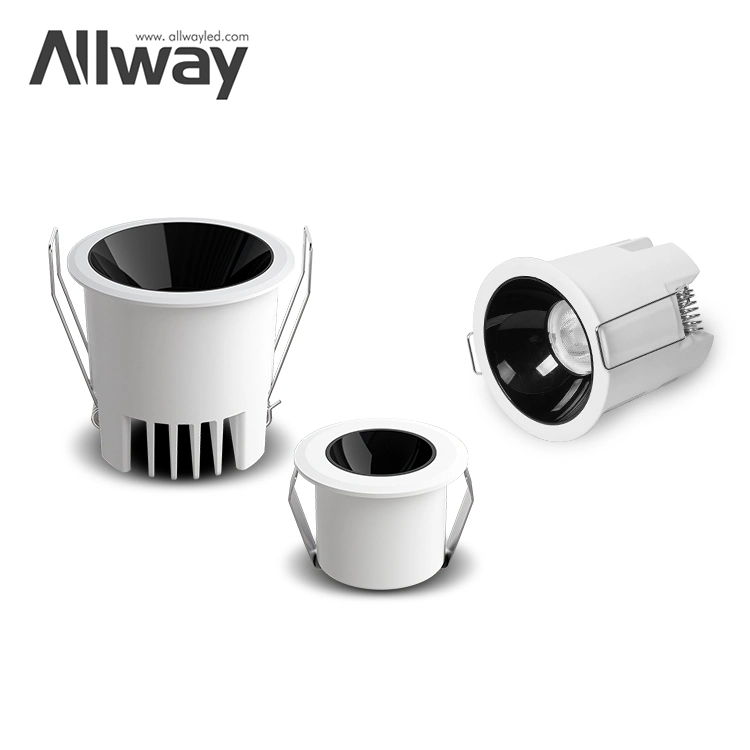 Allway High quality/High cost performance Free Samples 35mm 3W Cut-out Mini Spot Light Recessed LED Spot Light