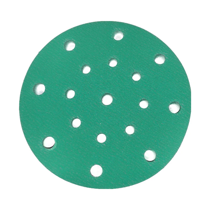 5inch 125mm Green Polyester Film Polishing Disc Sandpaper Dry and Water Sandpaper 125mm