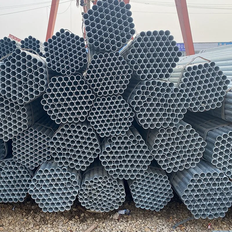 Hot DIP Galvanized Round Steel Pipe / Gi Pipe Galvanized Steel Pipe Galvanized Tube for Construction