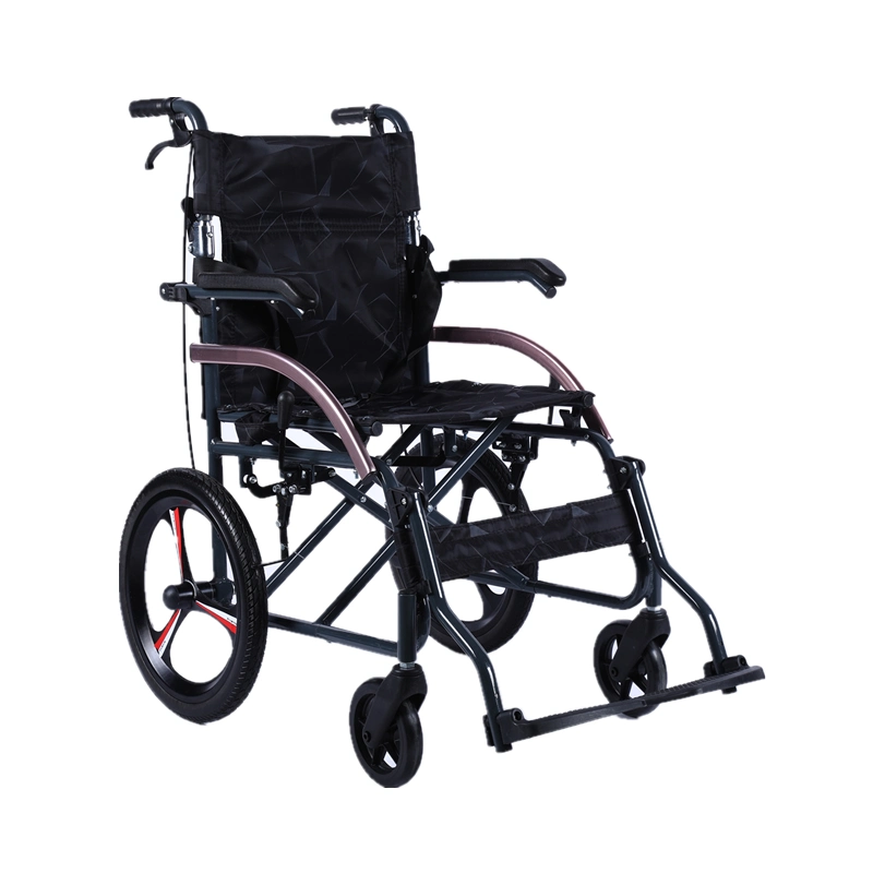 Wheelchair Type and Rehabilitation Therapy Supplies Properties Foldable Manual Wheelchair