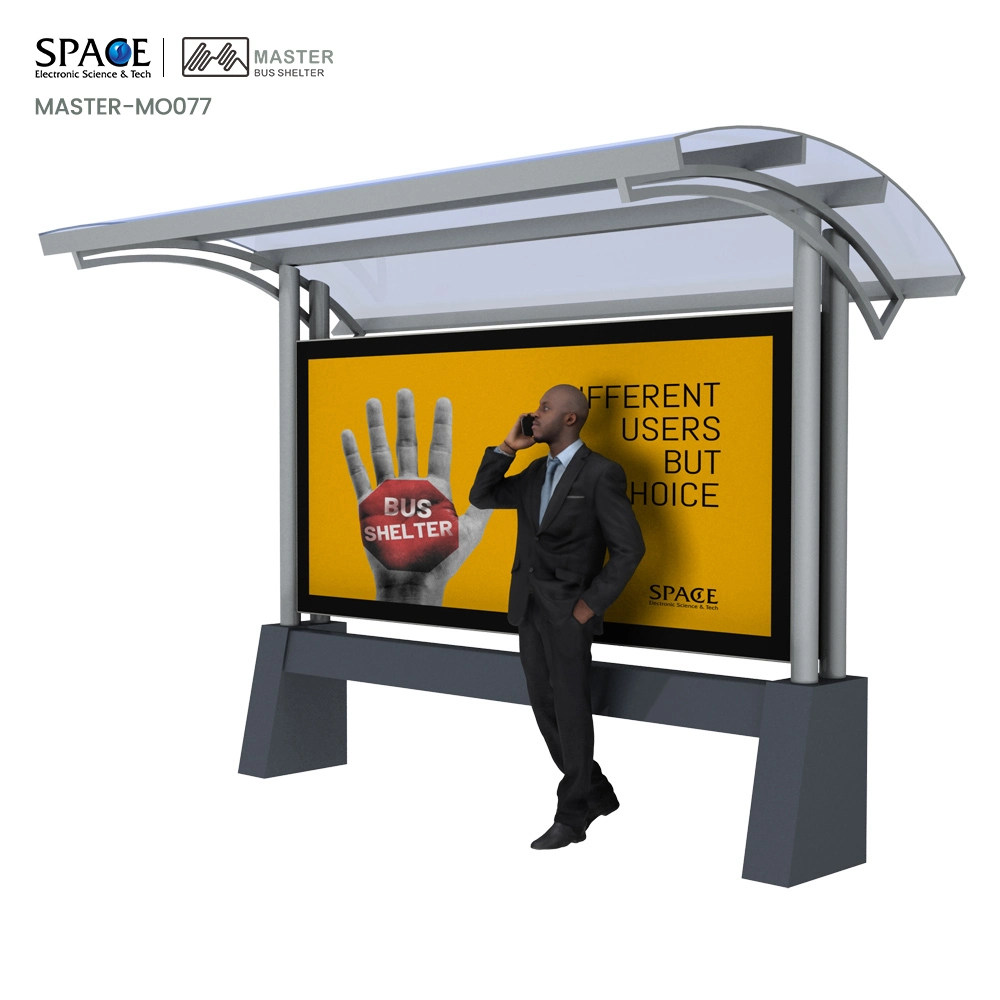 Multifunctional Vending Machine Smart Bus Shelter Station Stop