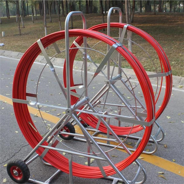 Snake Continuous Reel Duct Rodder with Brake and Meter Marking