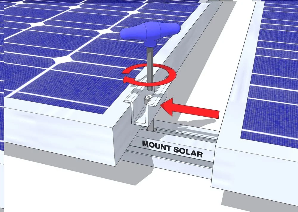 6063t5 Aluminum Extrusion Profile in solar