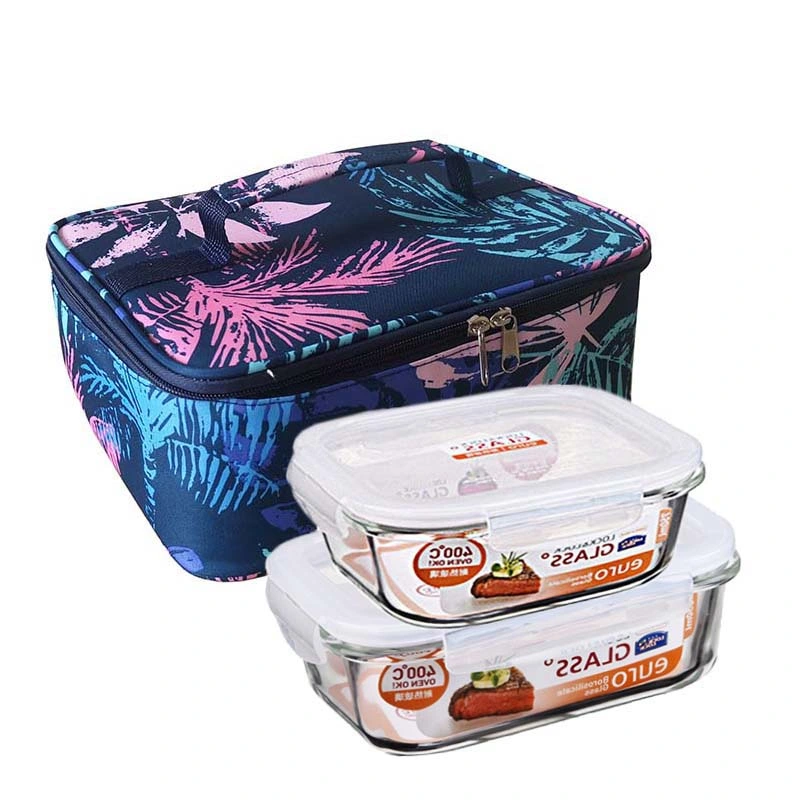 Custom Waterproof Full Printing Insulated Thermal Cooler Bag Office Food Lunch Bag