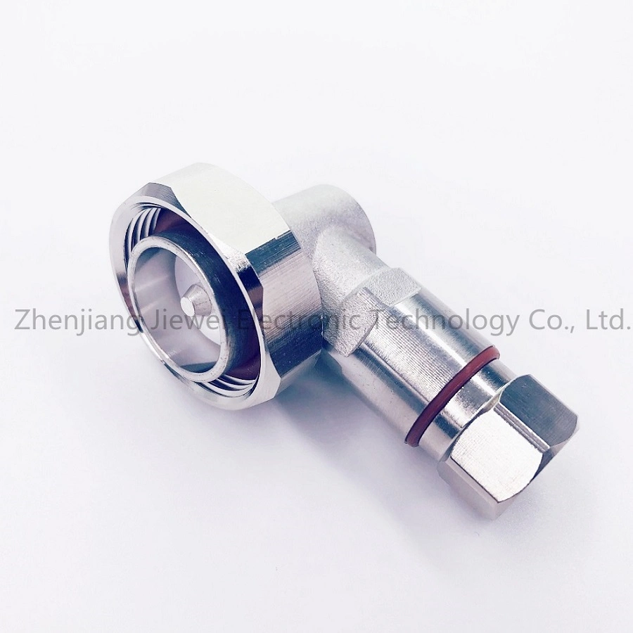 7/16 DIN Male Right Angle Connector for 1/2 Coaxial Feeder Ldf4-50A Cable