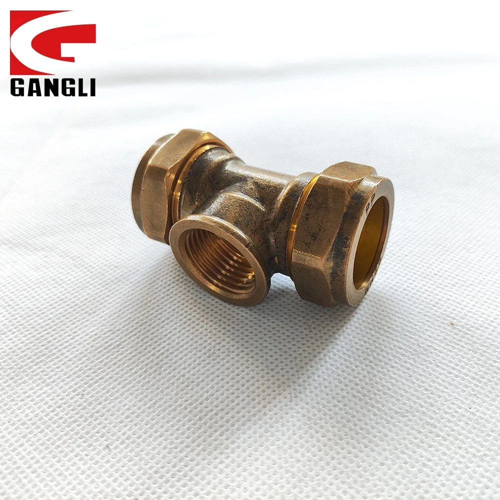 Outstanding Quality Compression Fittings Pipe Fitting for Use with Copper Tubes