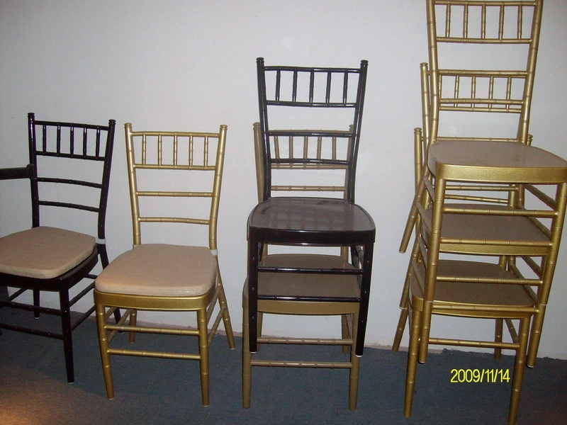 Hotel Restaurant Furniture Cheap Metal Iron Chiavari Chair for Wedding and Event