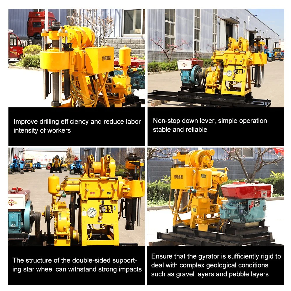 160m Depth 160m Small Mini Portable Borehole Drilling Machine