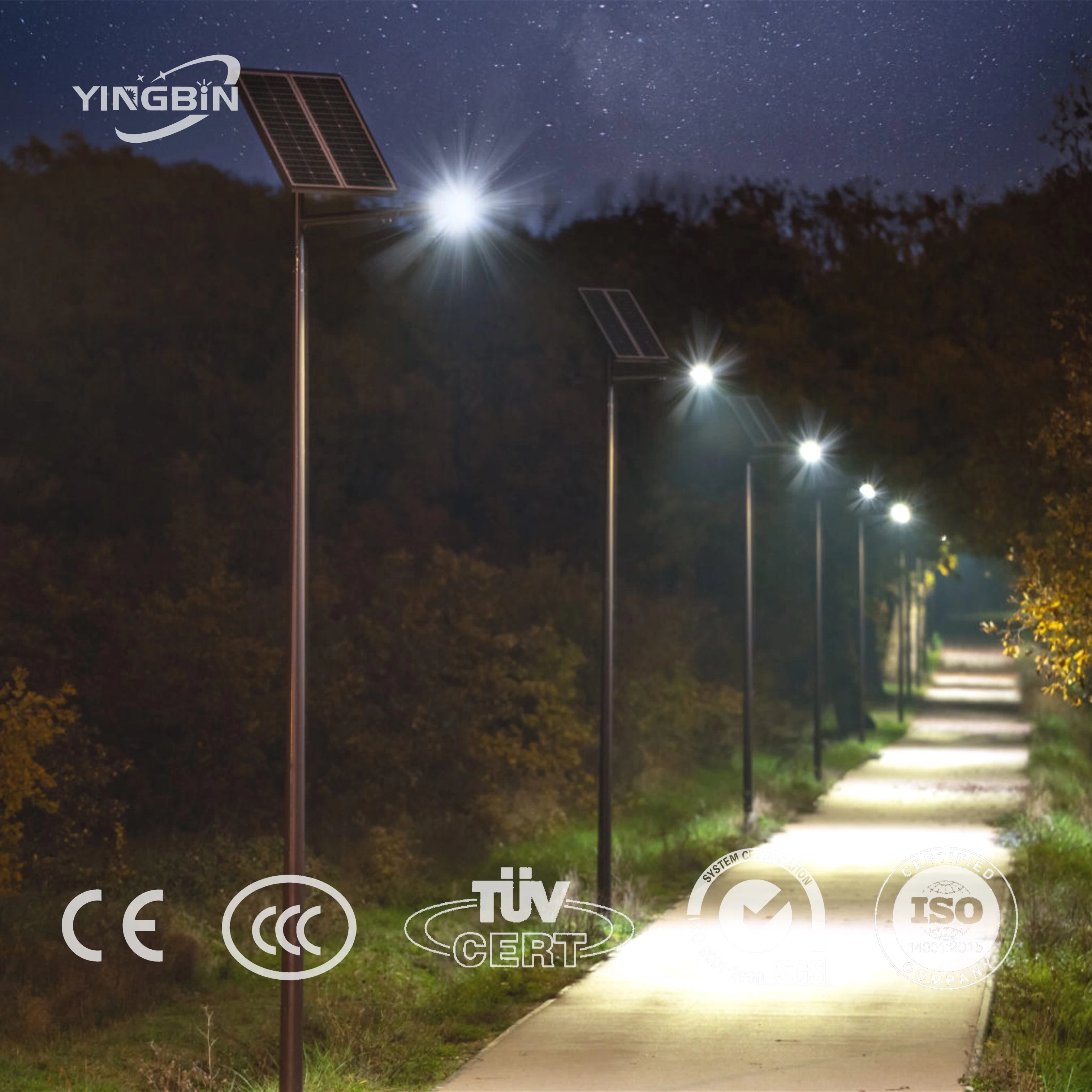 300W Waterproof Outdoor Solar Lamp