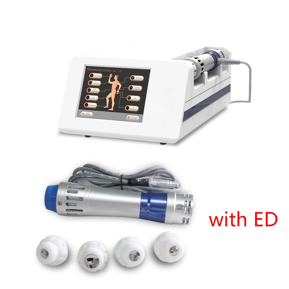 Medical Body Pain Treatment Extracorporeal Electric Shock Wave Therapy Equipment ED