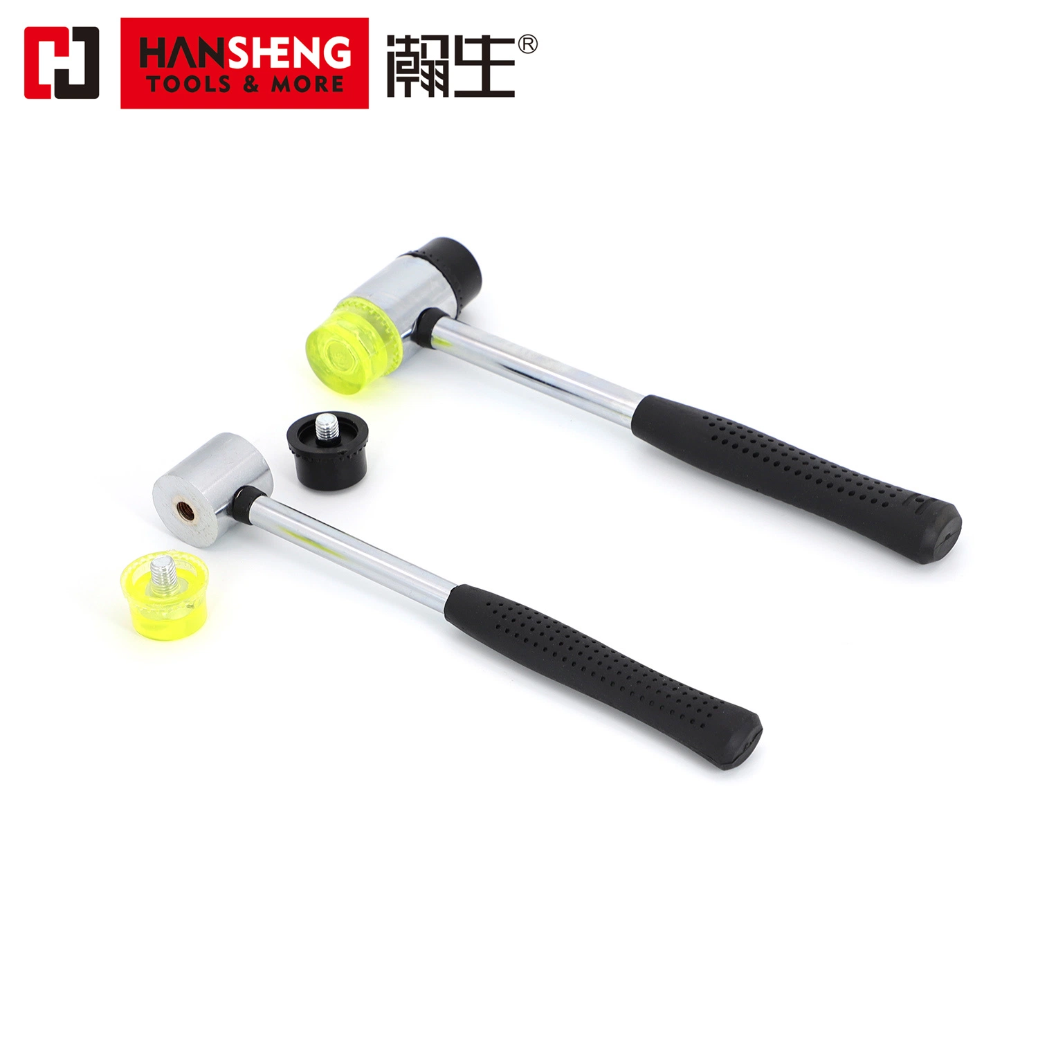 Professional Hand Tool, Hardware Tools, Made of CRV or High Carbon Steel, Rubber Hammer