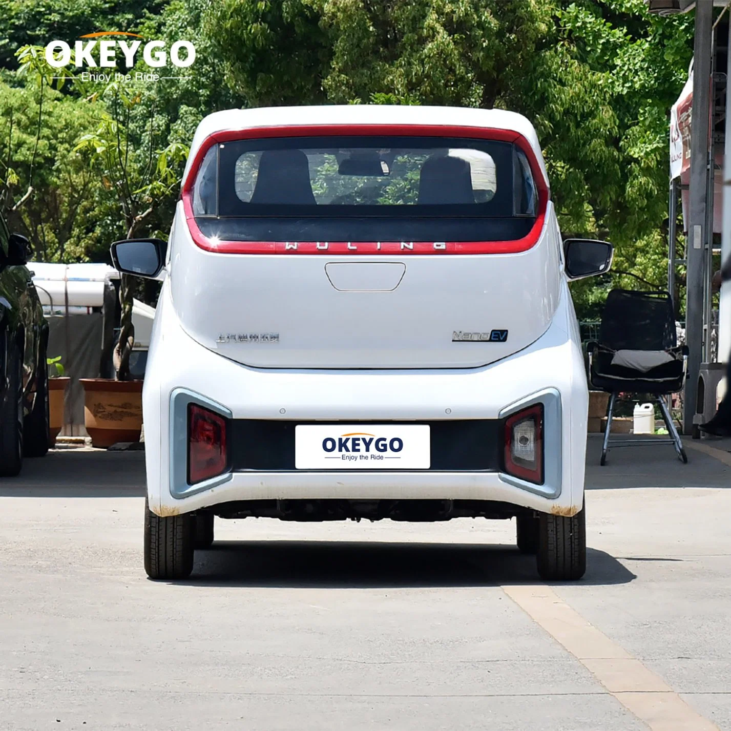 Proteção ambiental inteligente 0 km veículo elétrico (EV) durante o reboque de veículos elétricos (EV) com Câmara panorâmica